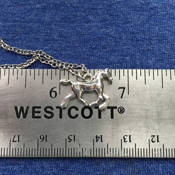 🐴 Horse Pony Necklace Tibetan Silver charm Stainless Steel chain 🐎 4for$20 - Picture 5 of 7